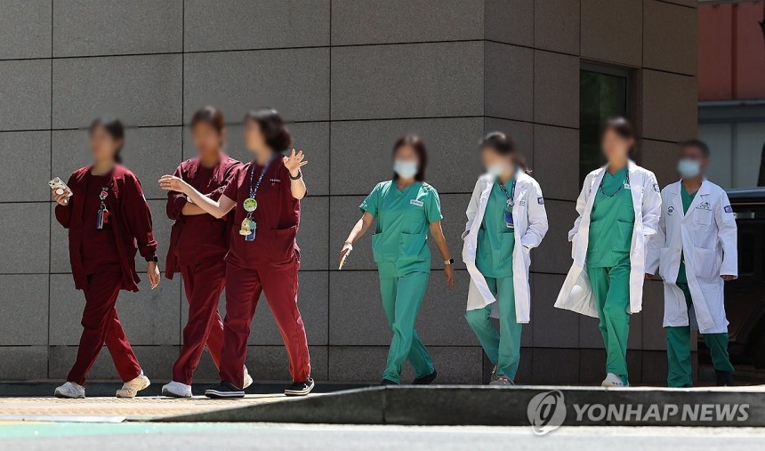 간호사
[연합뉴스 자료사진]