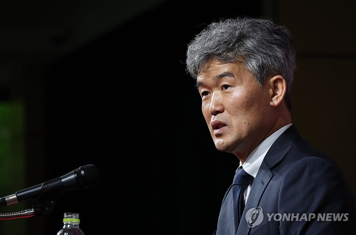 <b>김승희 축구협회 전무</b>이사 기자간담회
