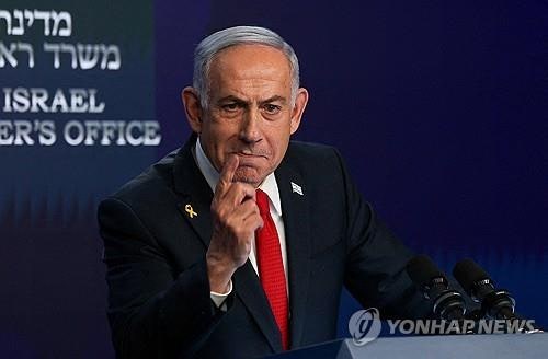 <b>네타냐후</b> "하마스 가자지구 수장 무함마드 <b>신와르 사살</b>한듯"