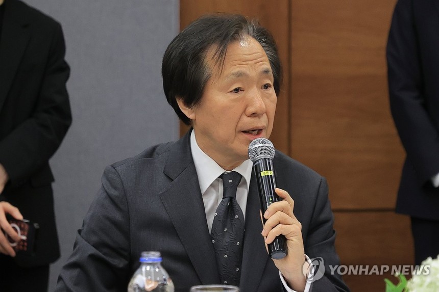 인사말하는 정기석 건강보험공단 이사장
[연합뉴스 자료사진]