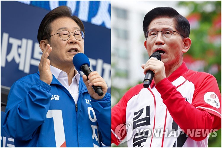 이재명(왼쪽)-김문수 대선후보
[연합뉴스 자료사진]