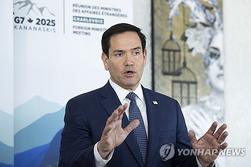 마코 루비오 미 국무장관
[AP 연합뉴스 자료사진. 재판매 및 DB 금지]