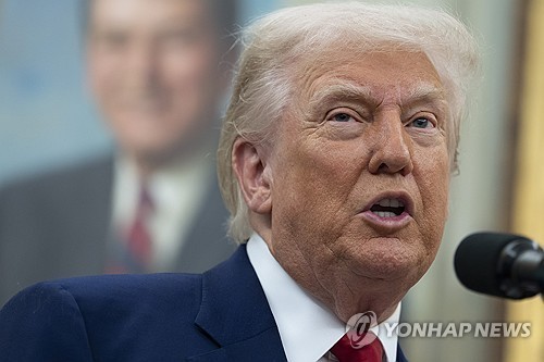 도널드 트럼프 미국 대통령
[UPI 연합뉴스 자료사진. 재판매 및 DB 금지]