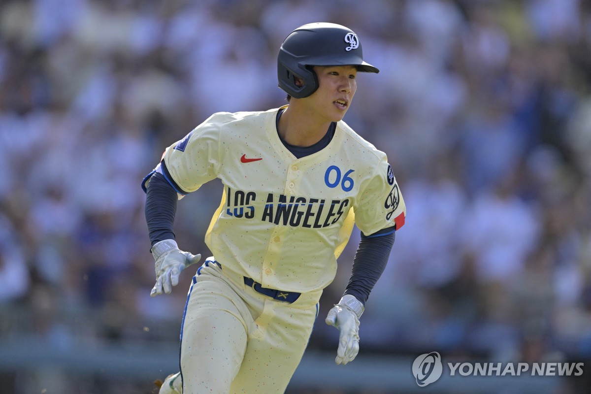 <b>유격수 선발</b> 출전 다저스 <b>김혜성</b>, 양키스 상대로 시즌 2호 홈런