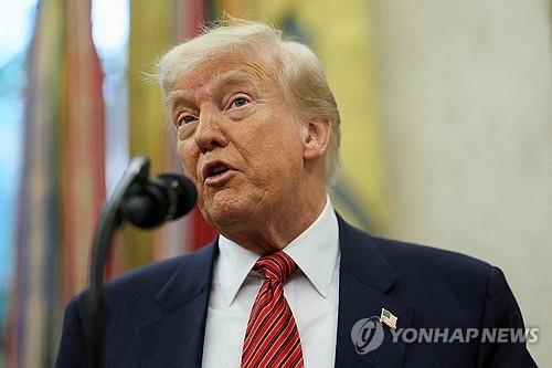 트럼프 미국 대통령
[로이터 연합뉴스 자료사진 재판매 및 DB금지]