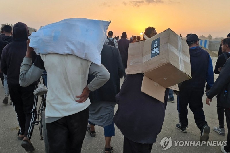 <b>하마스</b> "가자 배급소 발포 40명 사망"…이스라엘 "허위보도"(종합2보)