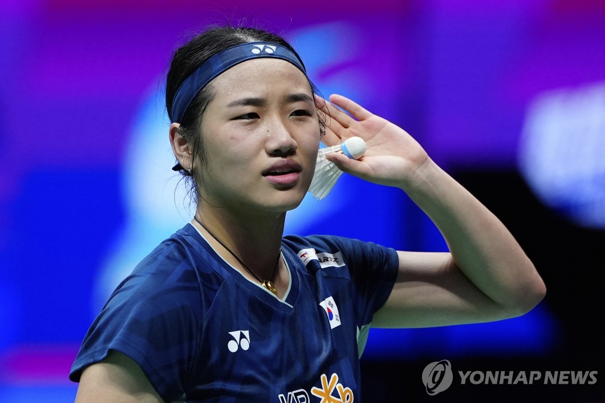 배드민턴 <b>안세영</b>, 인도네시아<b>오픈</b> 16강 안착…김가은과 격돌
