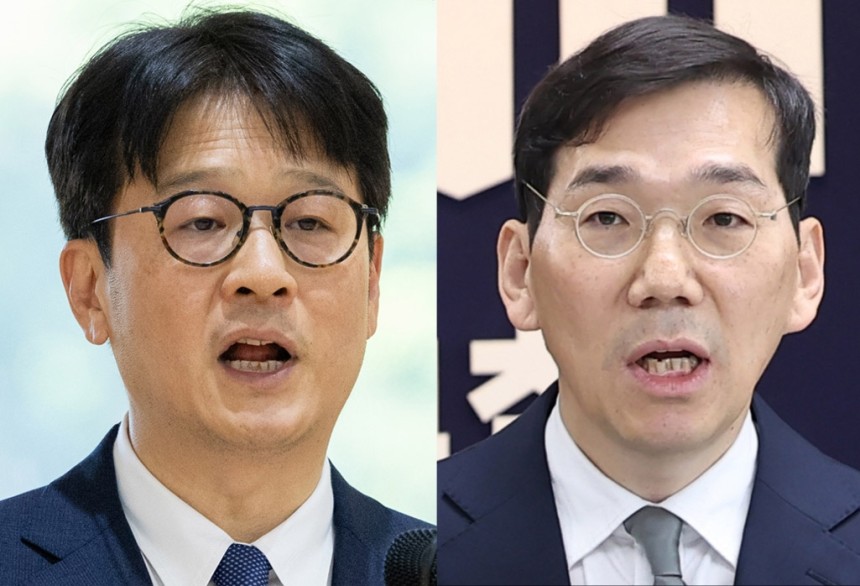 이창수 서울중앙지검장(왼쪽)-조상원 4차장
[연합뉴스 자료사진]