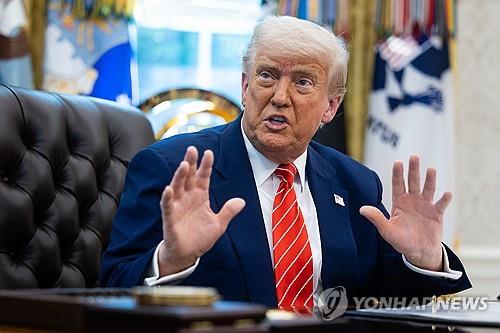 도널드 트럼프 미국 대통령
[UPI=연합뉴스 자료사진. 재판매 및 DB 금지]
