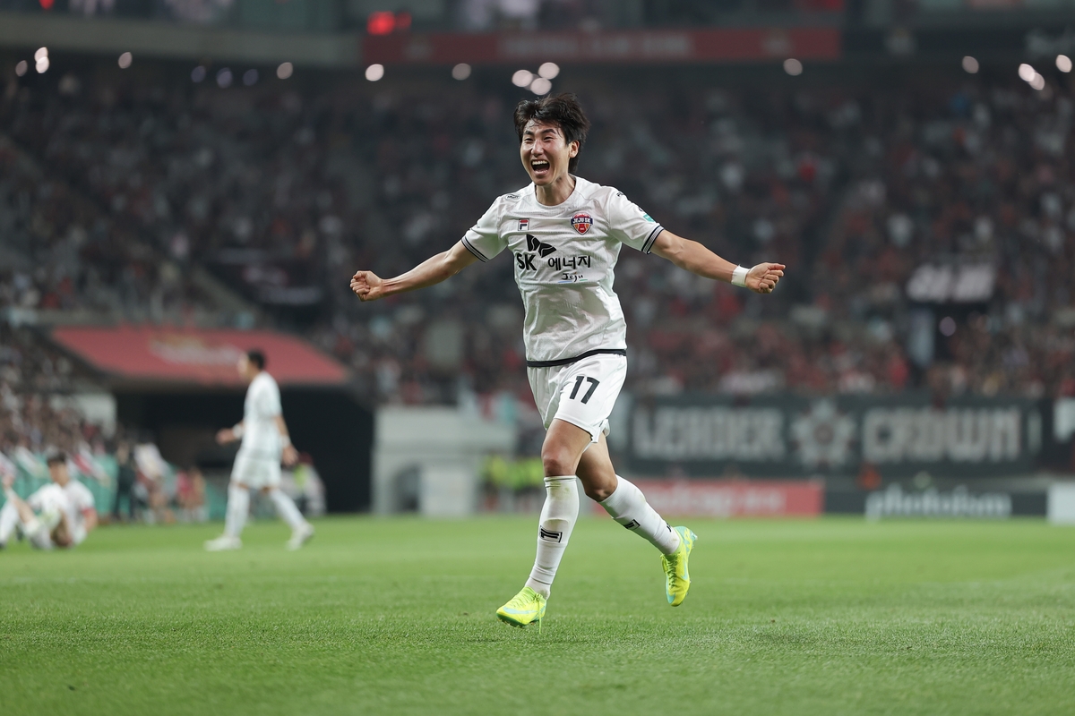 '서울전 <b>멀티골</b>' 제주 <b>유인수</b>, K리그1 17라운드 MVP