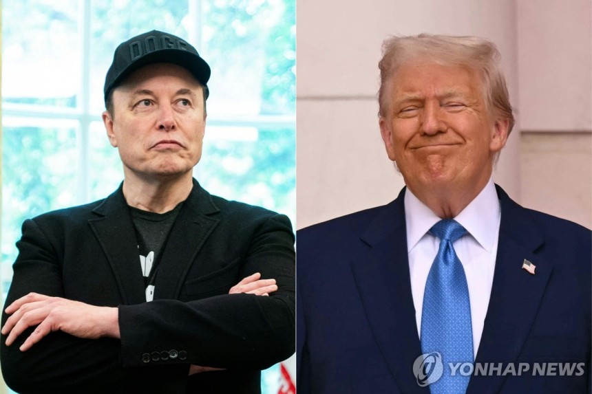 일론 머스크와 도널드 트럼프 미국 대통령
[AFP 연합뉴스 자료사진. 재판매 및 DB 금지]