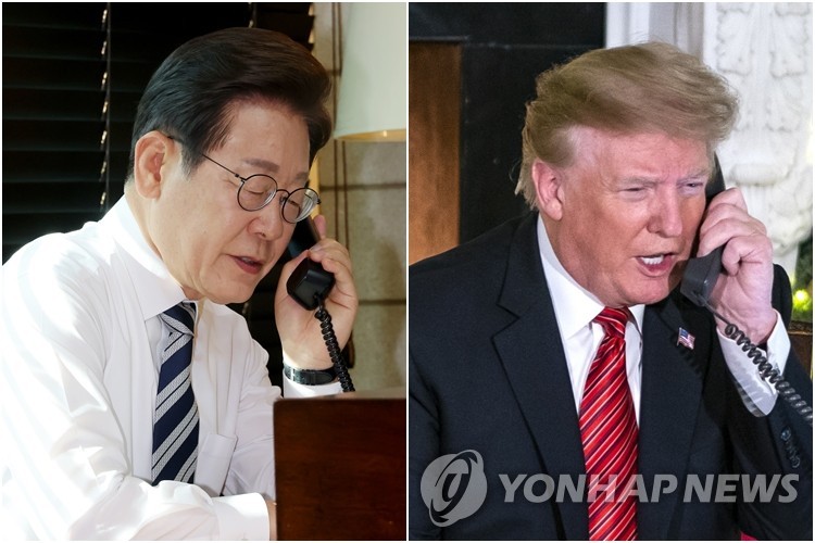 이재명 대통령(왼쪽)-트럼프 미국 대통령
[EPA=연합뉴스·연합뉴스 자료사진. 재판매 및 DB 금지]