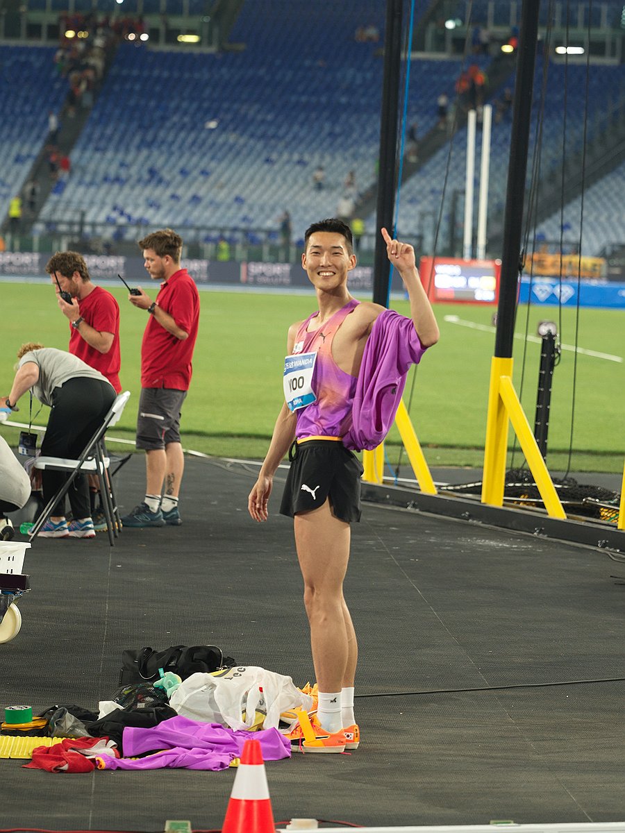 <b>우상혁</b>, 로마 <b>다이아몬드리그 우승</b>