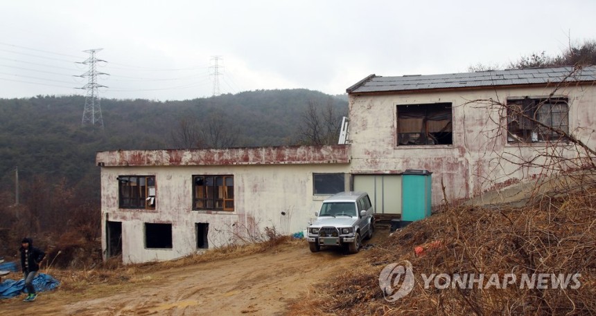 형제복지원 원생 수용시설 
강제노역에 동원된 형제복지원 원생들이 생활했던 울산 수용시설의 2014년 모습
[연합뉴스 사진]