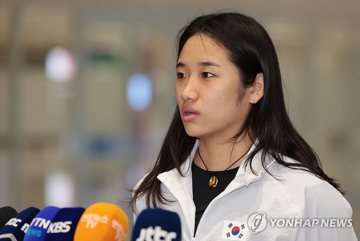 인도네시아오픈 <b>우승</b> 소감 밝히는 <b>안세영</b>