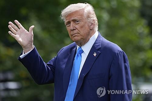 트럼프 미국 대통령
[AP 연합뉴스 자료사진 재판매 및 DB금지]