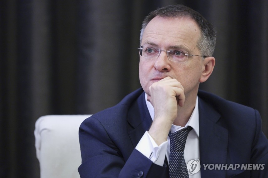 블라디미르 메딘스키 러시아 크렘린궁 보좌관
[AP/크렘린풀 연합뉴스 자료사진. 재판매 및 DB 금지]