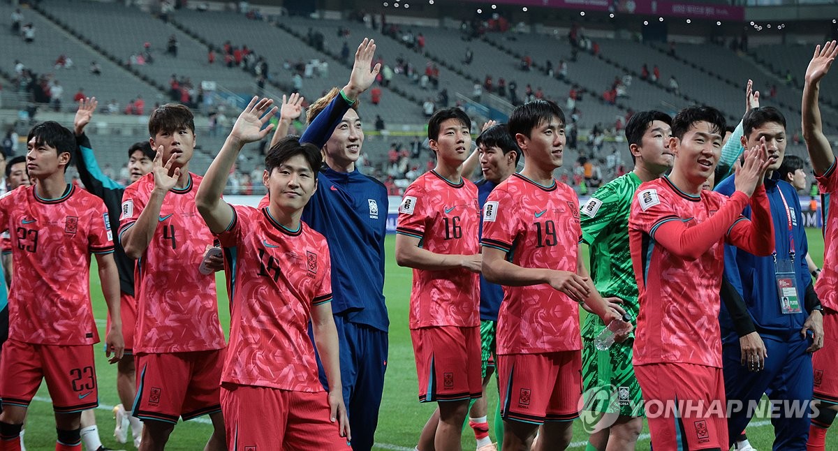 11회 연속 <b>월드컵 본선 진출</b> 성공한 한국 대표팀