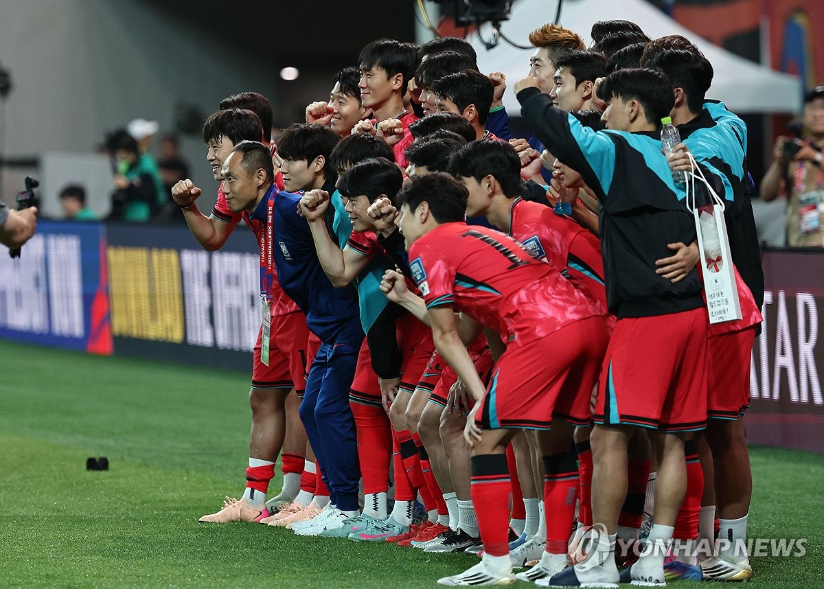 11회 연속 <b>월드컵 본선 진출</b> 성공한 한국 대표팀
