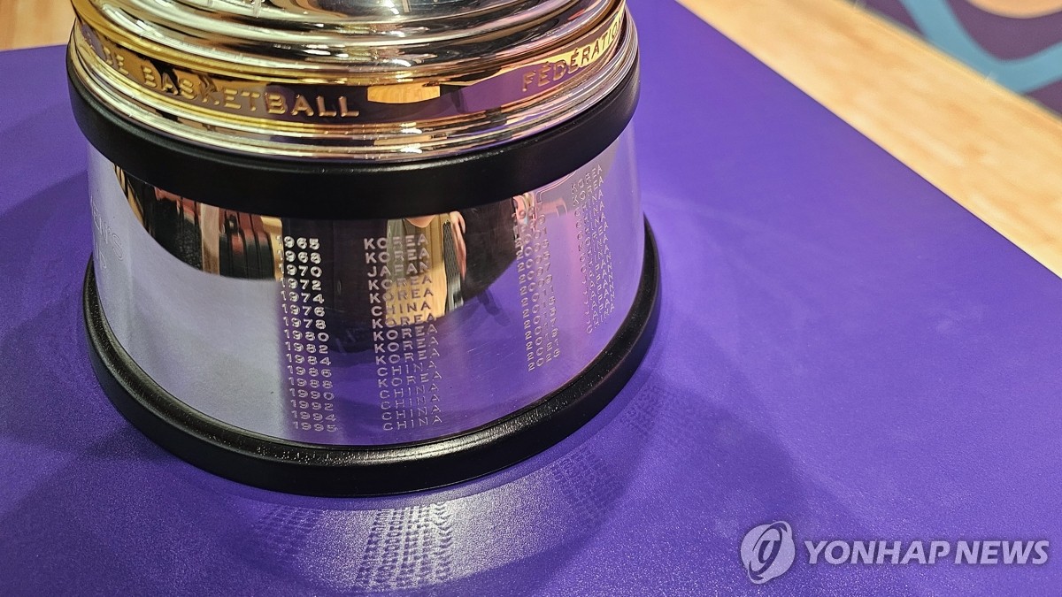 <b>아시아컵</b> 트로피 하단에 적힌 역대 우승국 기록