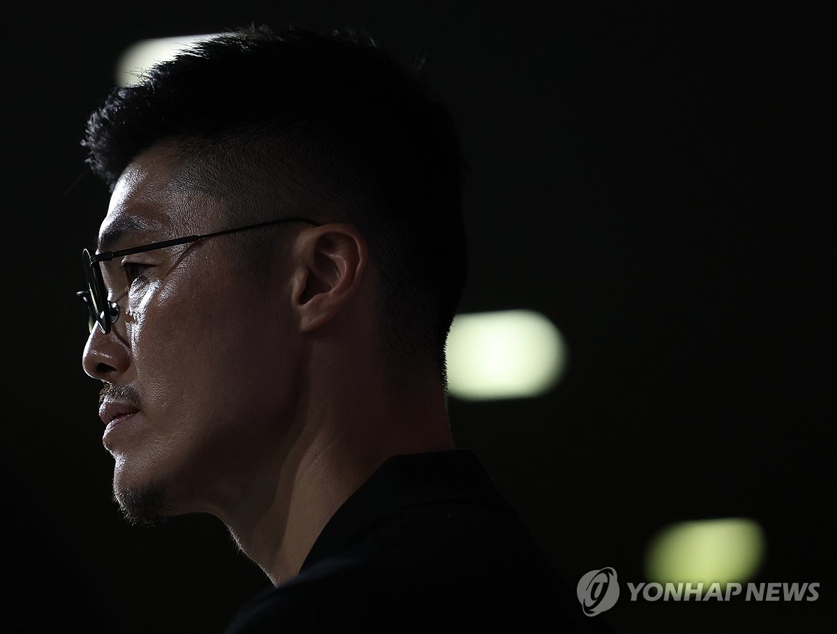 <b>홍보대사</b> 위촉시 참석한 <b>김영광</b>