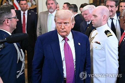 트럼프 미국 대통령
[AFP 연합뉴스 재판매 및 DB 금지]