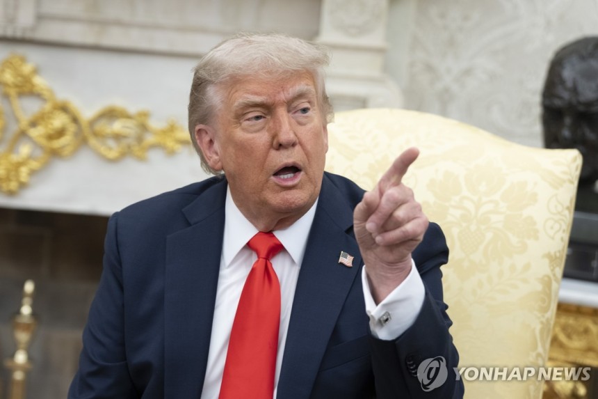 도널드 트럼프 미국 대통령 [EPA 연합뉴스 자료사진. 재판매 및 DB 금지]