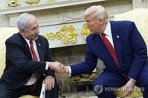 트럼프 대통령과 네타냐후 총리
[EPA 연합뉴스 자료사진. 재판매 및 DB 금지]