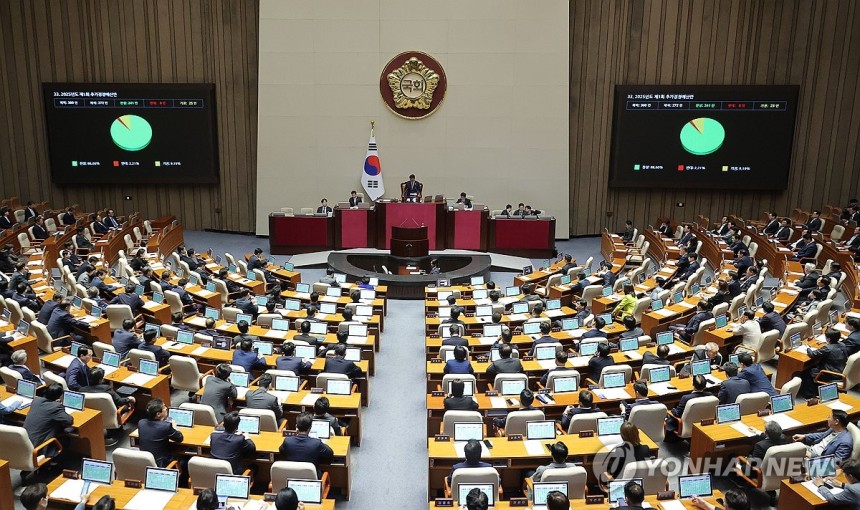 2025년도 1차 추경안 국회 본회의 통과
[연합뉴스 자료사진]
