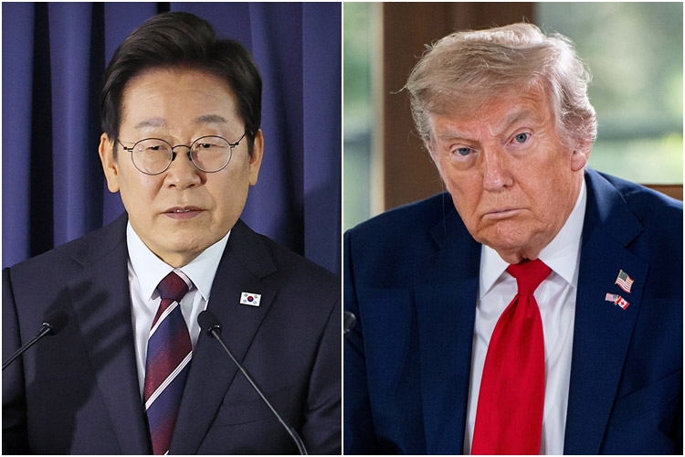 이재명 대통령(왼쪽)-트럼프 미국 대통령
[EPA=연합뉴스·연합뉴스 자료사진. 재판매 및 DB 금지]