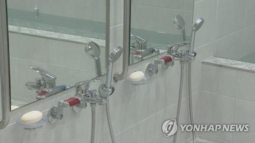샤워장
[연합뉴스TV 제공. 재판매 및 DB 금지]