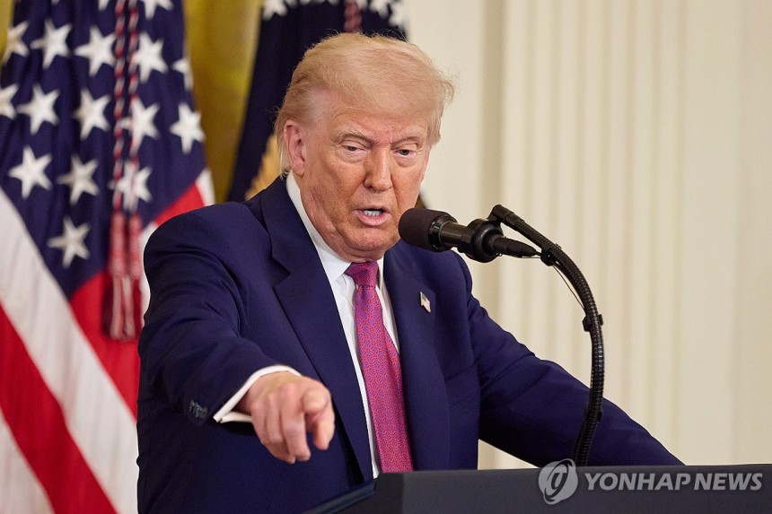 트럼프 대통령
[EPA=연합뉴스]