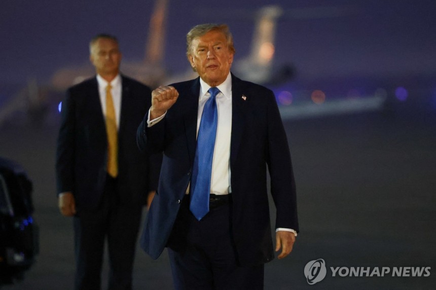 트럼프 미국 대통령 
[로이터=연합뉴스]