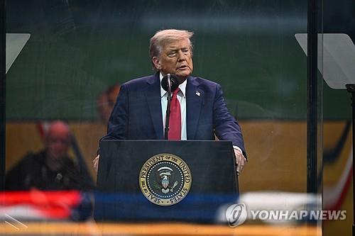 트럼프 미국 대통령 
[EPA 연합뉴스 자료사진 재판매 및 DB금지]