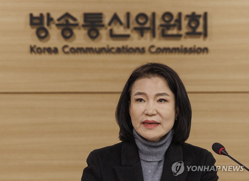 이진숙 방통위원장
[연합뉴스 자료사진]