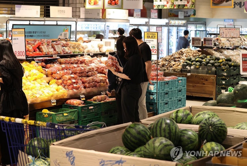 생산자 물가
[연합뉴스 자료사진]