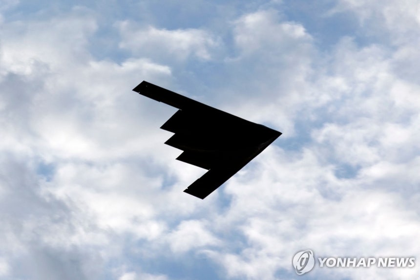 미 공군에서 운용 중인 B-2 스텔스 폭격기
[AFP 연합뉴스 자료사진. 재판매 및 DB 금지]