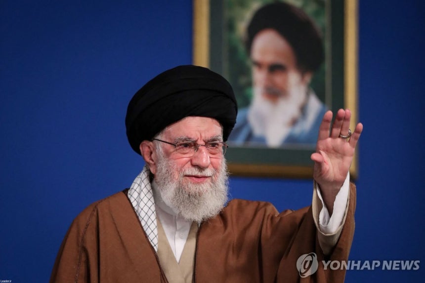 하메네이
[AFP 연합뉴스 자료사진. 재판매 및 DB 금지]