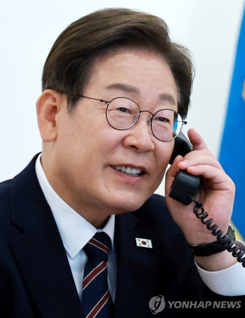 이재명 대통령 전화통화
[촬영 홍해인] 2025.6.9