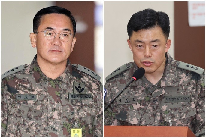 여인형, 문상호
[연합뉴스 자료사진]
