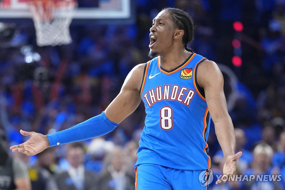 NBA 오클라호마시티, 첫 우승…<b>파이널</b> MVP <b>길저스알렉산더</b> 29점