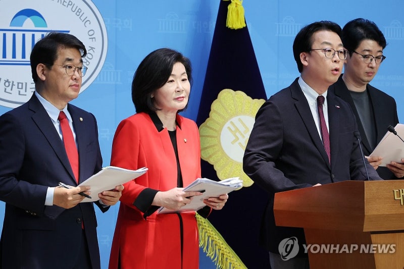 국민의힘 인청특위, <b>김민석</b> 후보자 자진 <b>사퇴 촉구</b>