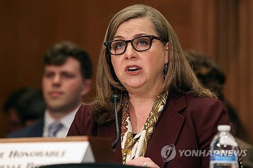 미셸 보먼 미 연준 부의장
[로이터 연합뉴스 자료사진. 재판매 및 DB 금지]