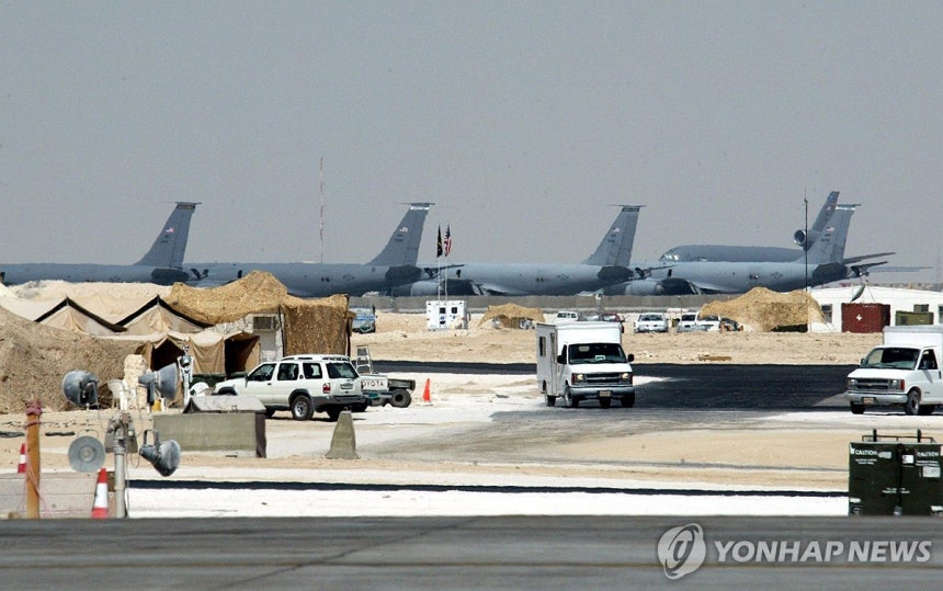 알우데이드 미 공군 기지
[AFP=연합뉴스 자료사진. 재판매 및 DB 금지]