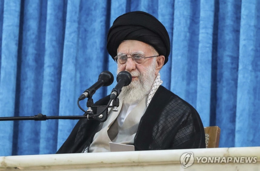 알리 하메네이 이란 최고지도자
[AP=연합뉴스 자료사진. 재판매 및 DB 금지]