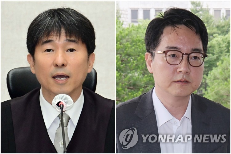 지귀연 부장판사(왼쪽)-심우정 검찰총장 [연합뉴스 자료사진]
