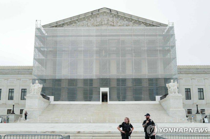 미국 연방대법원
[AFP 연합뉴스]