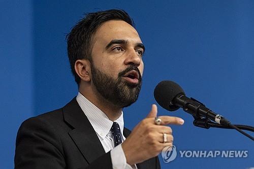 조란 맘다니 뉴욕시장 후보
[AP 연합뉴스 자료사진. 재판매 및 DB 금지]