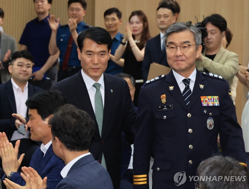 <b>박성주 국가수사본부장</b> "수사·기소 분리"…검찰견제 취임 일성(종합)