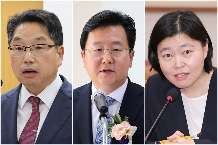 왼쪽부터 노만석-정진우-임은정
[연합뉴스 자료사진]